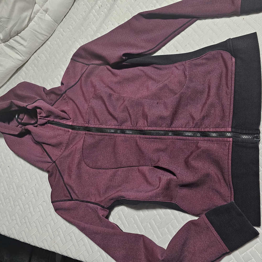 Purple Zip-Up Hoodie